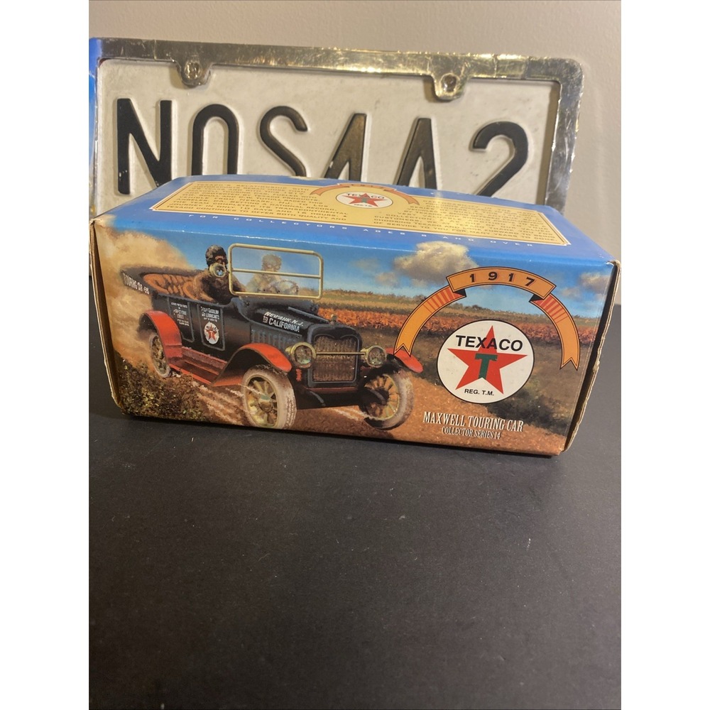 Vintage Rare Toy Ertl Collectible Texaco 1917 Maxwell Touring Car Collector #14
